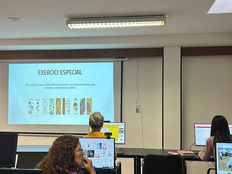 Exercici pràctic amb Canva a l'aula